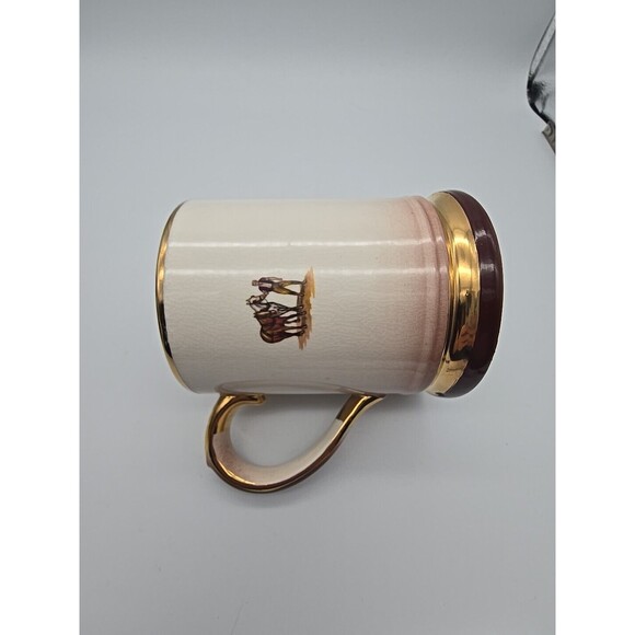 Vintage Tankard by ARTHUR WOOD England Gold Trim "Old Coach House - Bristol" - Picture 11 of 12